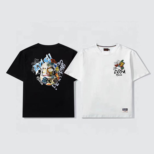 2026 Evisu Men's  New T-Shirt