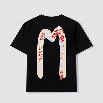 2026 Evisu Men's  New T-Shirt