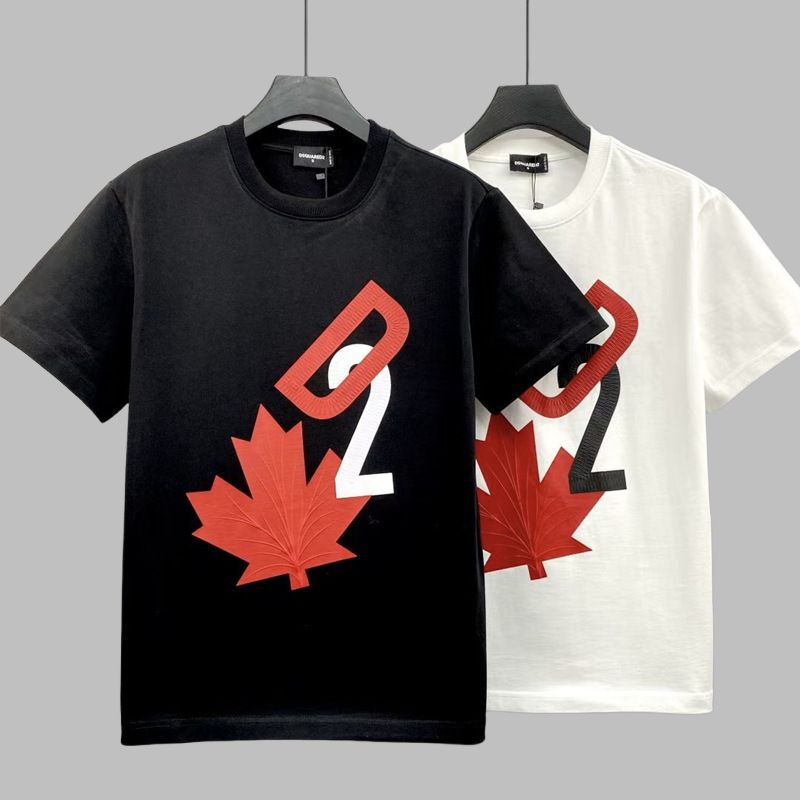 DSQ2 Fashion  Men's  Short Sleeve T-Shirt