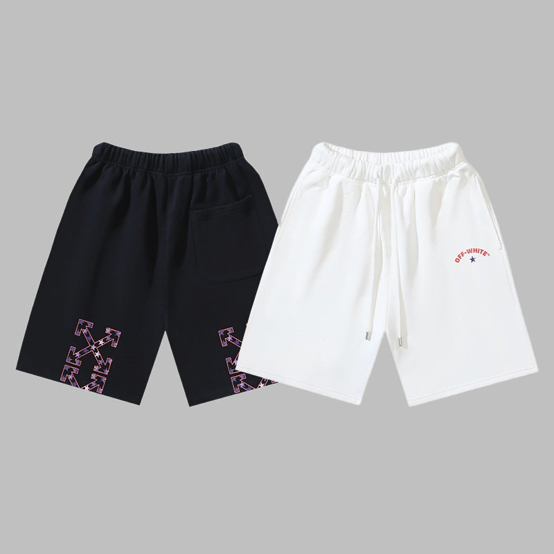OFF‑WHITE Men's and Women's Casual Shorts