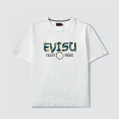 2026 Evisu Men's  New T-Shirt