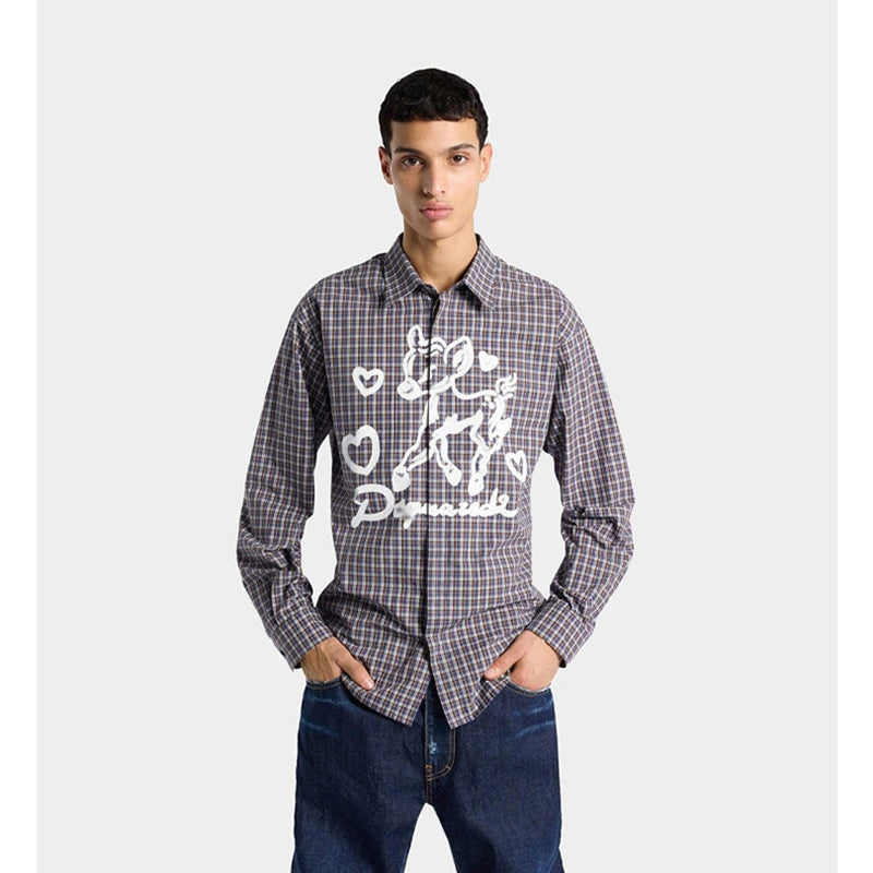 DSQ2 Fashion Men's Shirt
