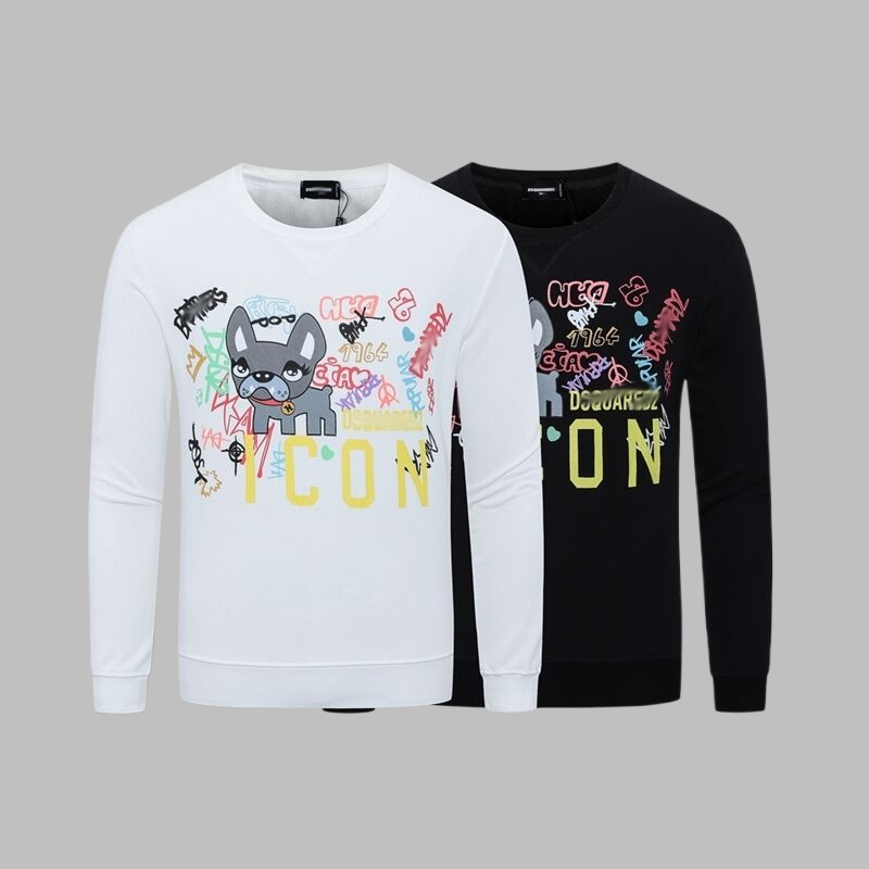 DSQ2 Fashion Men's Casual Sweatshirt