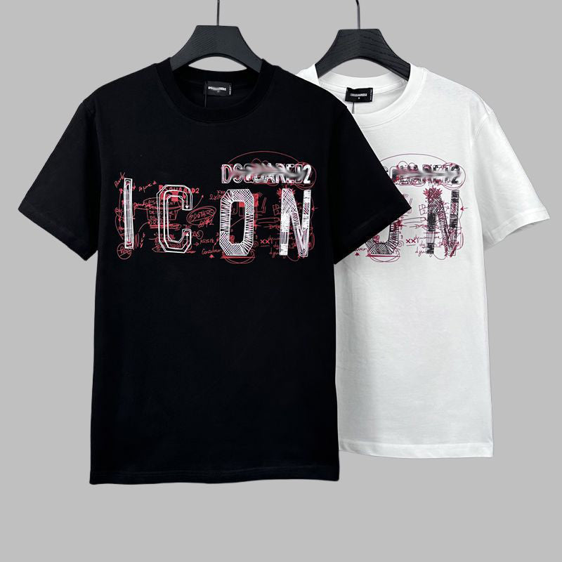 DSQ2 Fashion  Men's  Short Sleeve T-Shirt