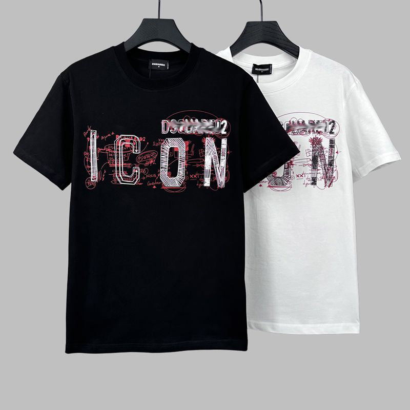 DSQ2 Fashion  Men's  Short Sleeve T-Shirt