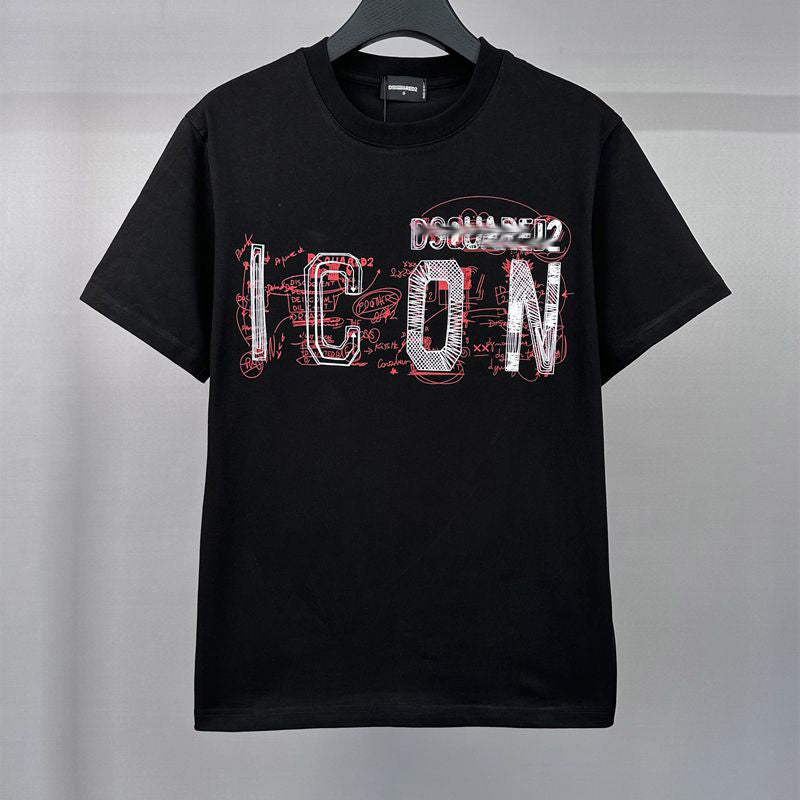 DSQ2 Fashion  Men's  Short Sleeve T-Shirt