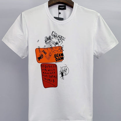 DSQ2 New Men's Short Sleeve T-Shirt