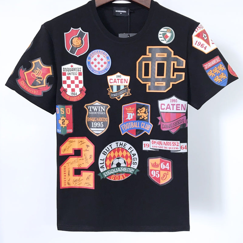 DSQ2 Fashion  Men's  Short Sleeve T-Shirt