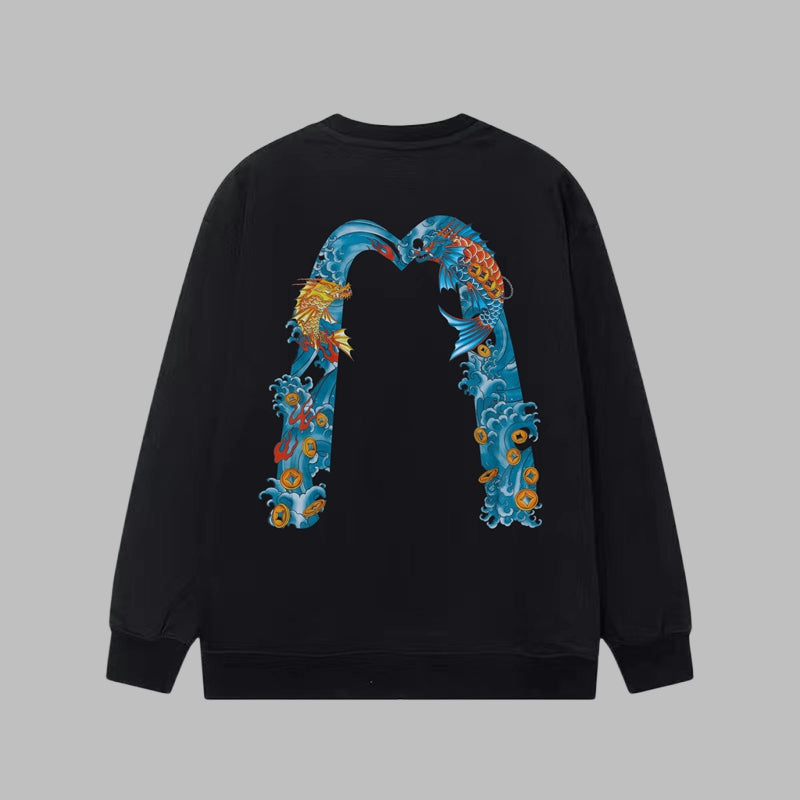 Evisu Men's & Women's New Arrival Sweatshirt
