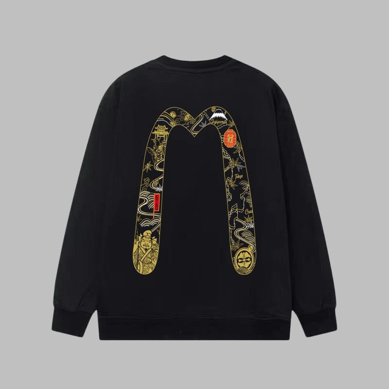 Evisu Men's & Women's New Arrival Sweatshirt
