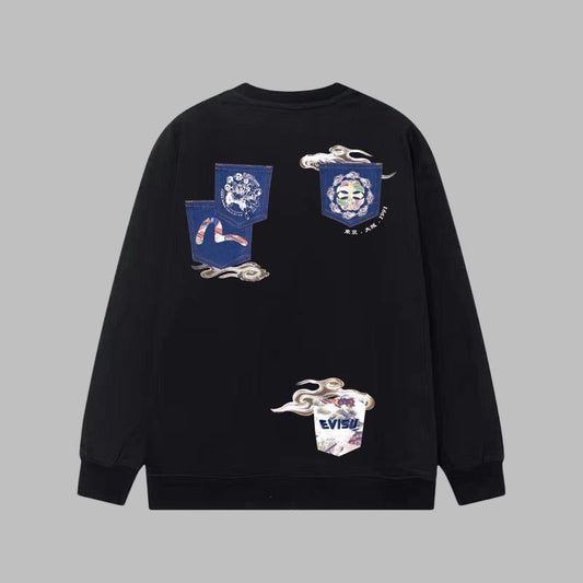 Evisu Men's & Women's New Arrival Sweatshirt