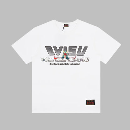 2026 Evisu Men's & Women's New T-Shirt