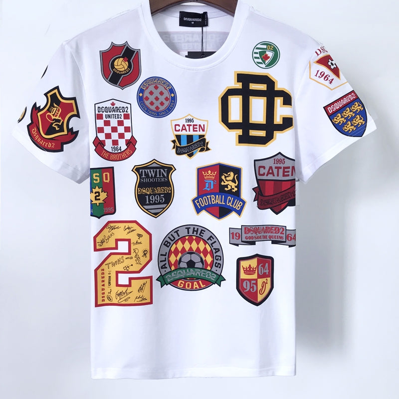 DSQ2 Fashion  Men's  Short Sleeve T-Shirt
