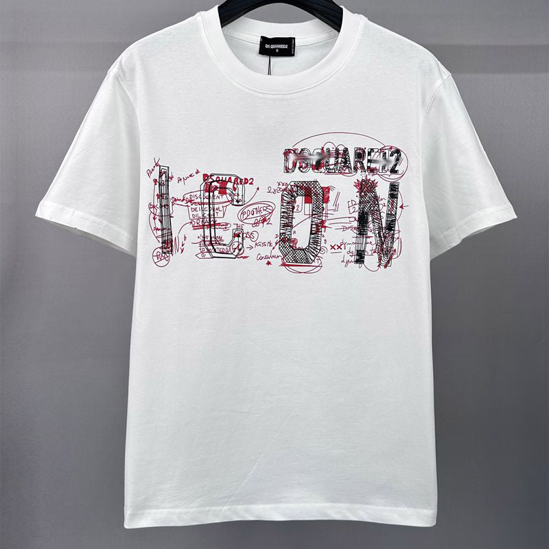 2026-12 DSQ2 New Men's Short Sleeve T-Shirt