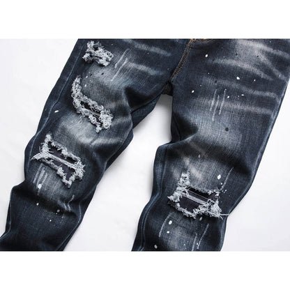 DSQ2  New 2026 Men's Ink Splash Jeans