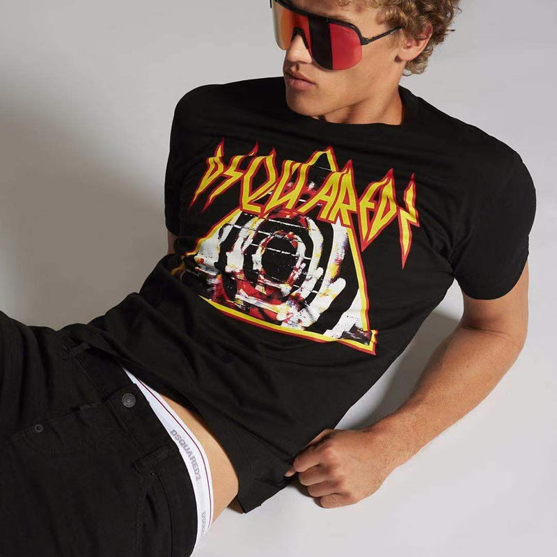 DSQ2 Fashion  Men's  Short Sleeve T-Shirt