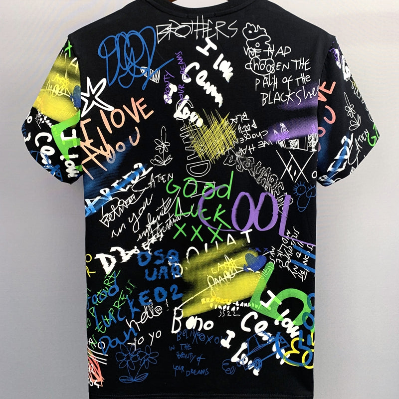 DSQ2 Fashion  Men's  Short Sleeve T-Shirt