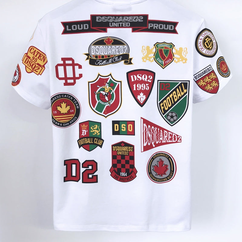 DSQ2 Fashion  Men's  Short Sleeve T-Shirt