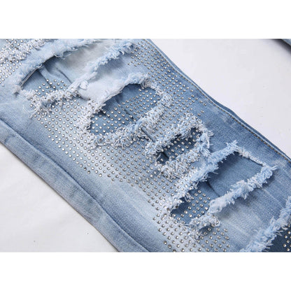 2026 New Men's Ink Splash Jeans