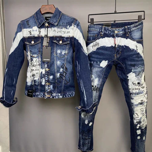 New-DSQ2 25ss Denim Jacke